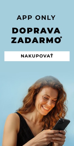 Nákup v mobilnej aplikácii, doprava zadarmo iba pre objednávky cez aplikáciu.