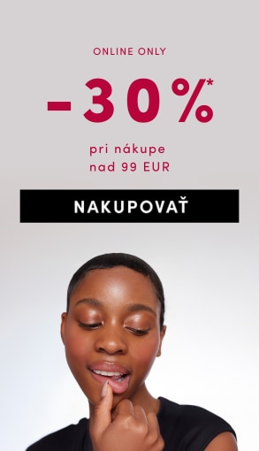 Online zľava -30 % pri nákupe nad 99 EUR, platná od 20. do 26. októbra 2025. Nakupujte online teraz.