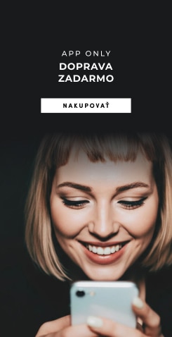 App‑exkluzívna ponuka: doprava zadarmo pri nákupe cez mobilnú aplikáciu, rýchle a pohodlné objednanie.