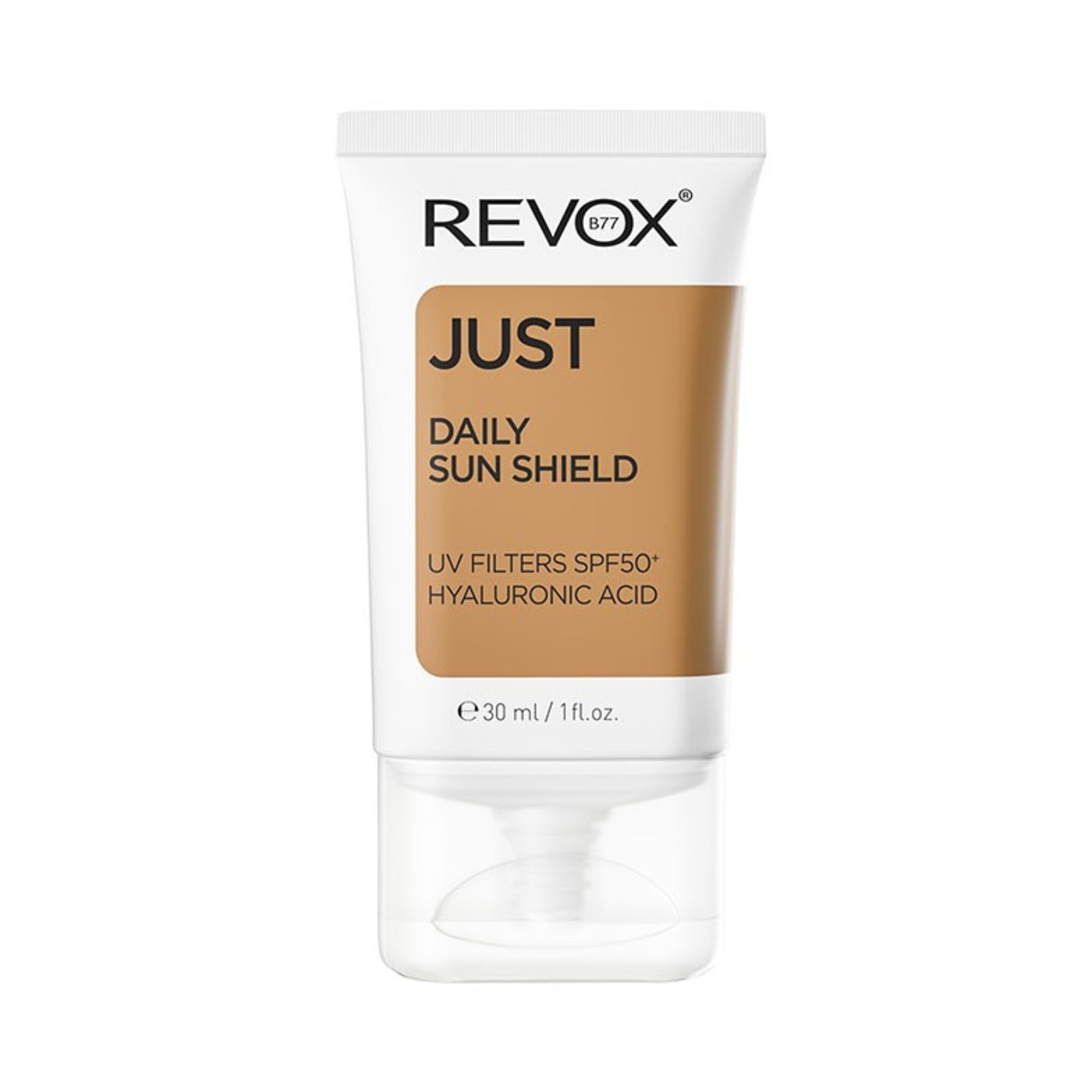 30 ML REVOX B77 JUST DAILY SUN SHIELD&nbsp; SPF 50 Ľahký denný krém SPF 50  Ľahký denný krém SPF 50