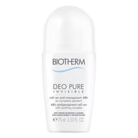 75 ML BIOTHERM BIOTHERM CARE Deo Pure Invissible 48-Hodinový Guličkový Dezodorant  1 of 2 