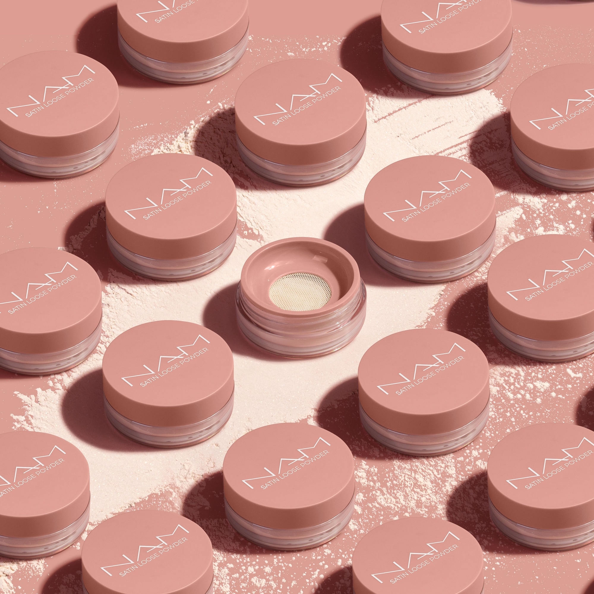 Saténový púder