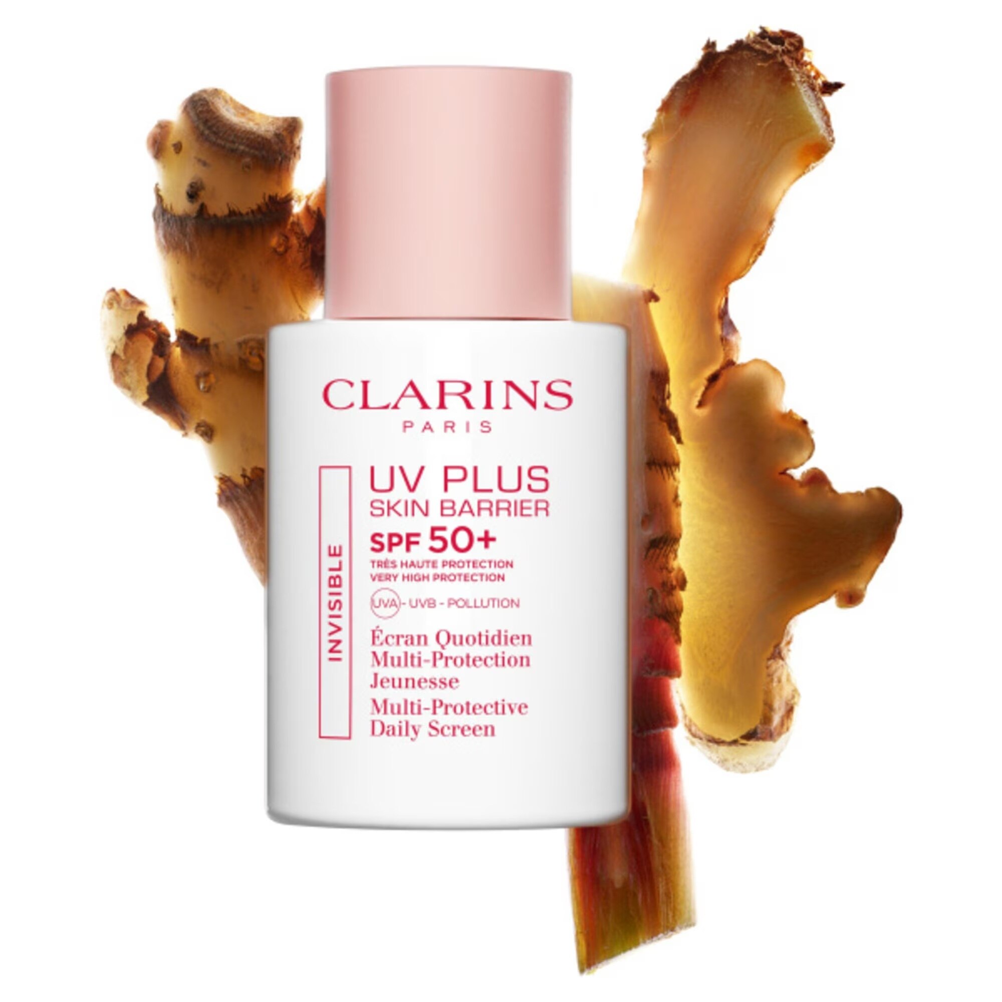 30 ML Clarins UV PLUS TANSLUCENT SPF50 Opaľovacie mlieko s viacnásobnou ochranou  1 of 3 