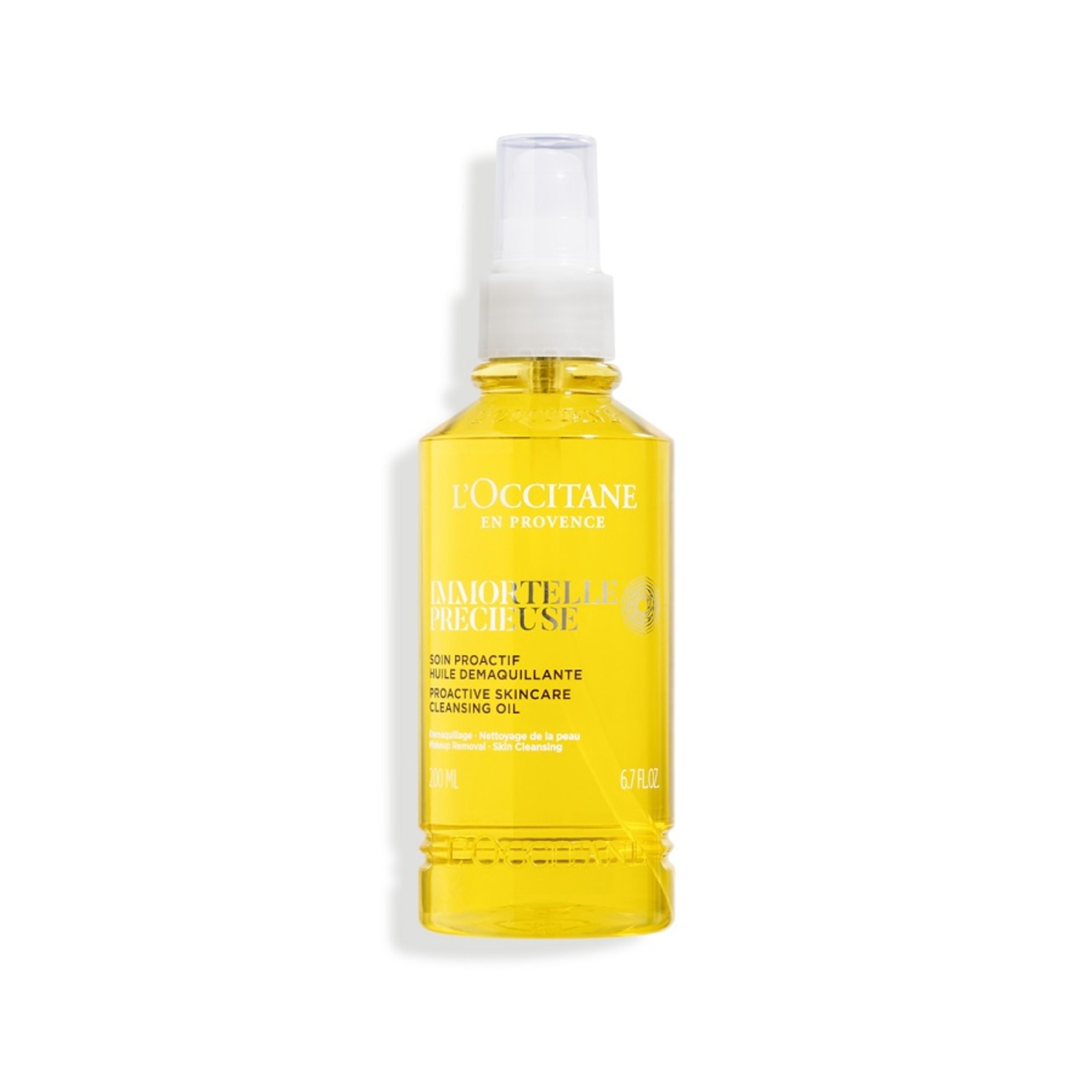 200 ML L'OCCITANE IMMORTELLE MAKE-UP REMOVAL OIL Odličovací pleťový olej  Odličovací pleťový olej