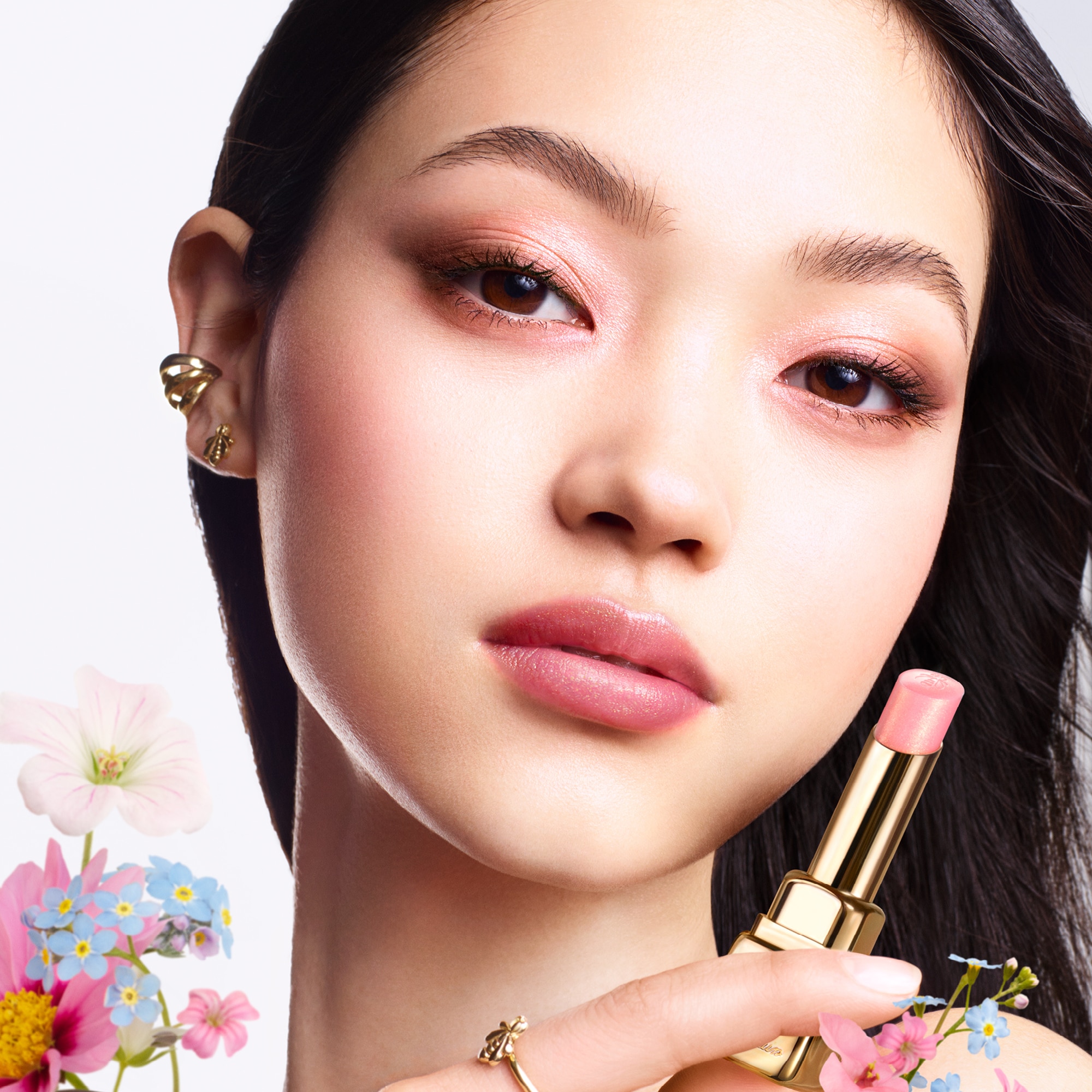 98% prírodný medový balzam na pery, perleťový