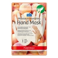 1 KS PUREDERM MOISTURE  NOURISHING HAND MASK PEACH Maska na ruky  