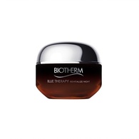 50 ML BIOTHERM BLUE THERAPY AMBER ALGAE REVITALIZE Ochranný nočný krém  1 of 2 