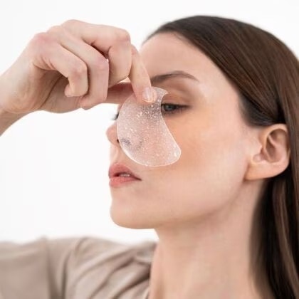 Hydrogélové očné náplasti