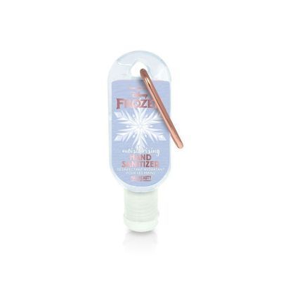 30 ML MAD BEAUTY DISNEY'S FROZEN: CLIP & CLEAN SANITIZER SNOWFLAKE Dezinfekčný gél na ruky s karabínkou (melón)  1 of 1 