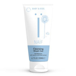 200 ML NAIF CLEANSING WASH GEL Čistiaci a umývací gél pre deti a bábätká  1 of 1 Čistiaci a umývací gél pre deti a bábätká