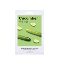 22 G MISSHA AIRY FIT SHEET MASK CUCUMBER Pleťová maska  