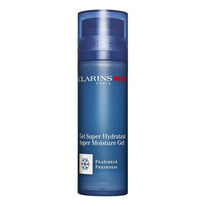 50 ML Clarins SUPER MOISTURE GEL FOR MEN Hydratačný gél na pleť pre mužov 1 of 3