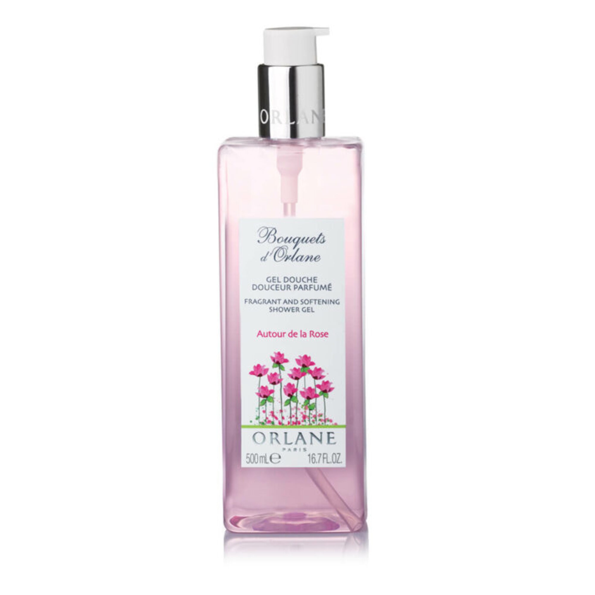 500 ML ORLANE BOUQUETS d´ORLANE ROSE SHOWER GEL Sprchový gél  Sprchový gél