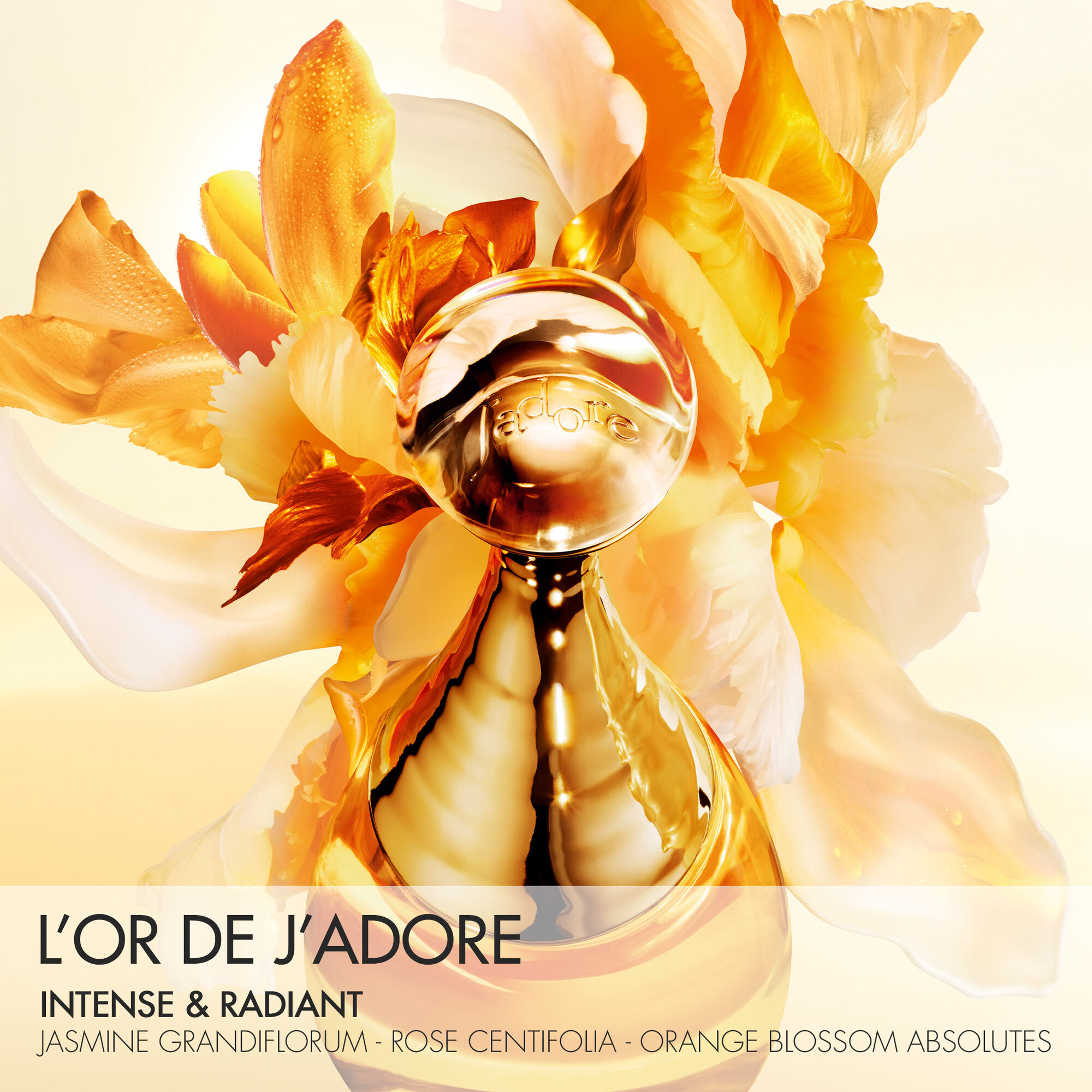 80 ML Dior J'ADORE L'Or Essence parfum  1 of 5 