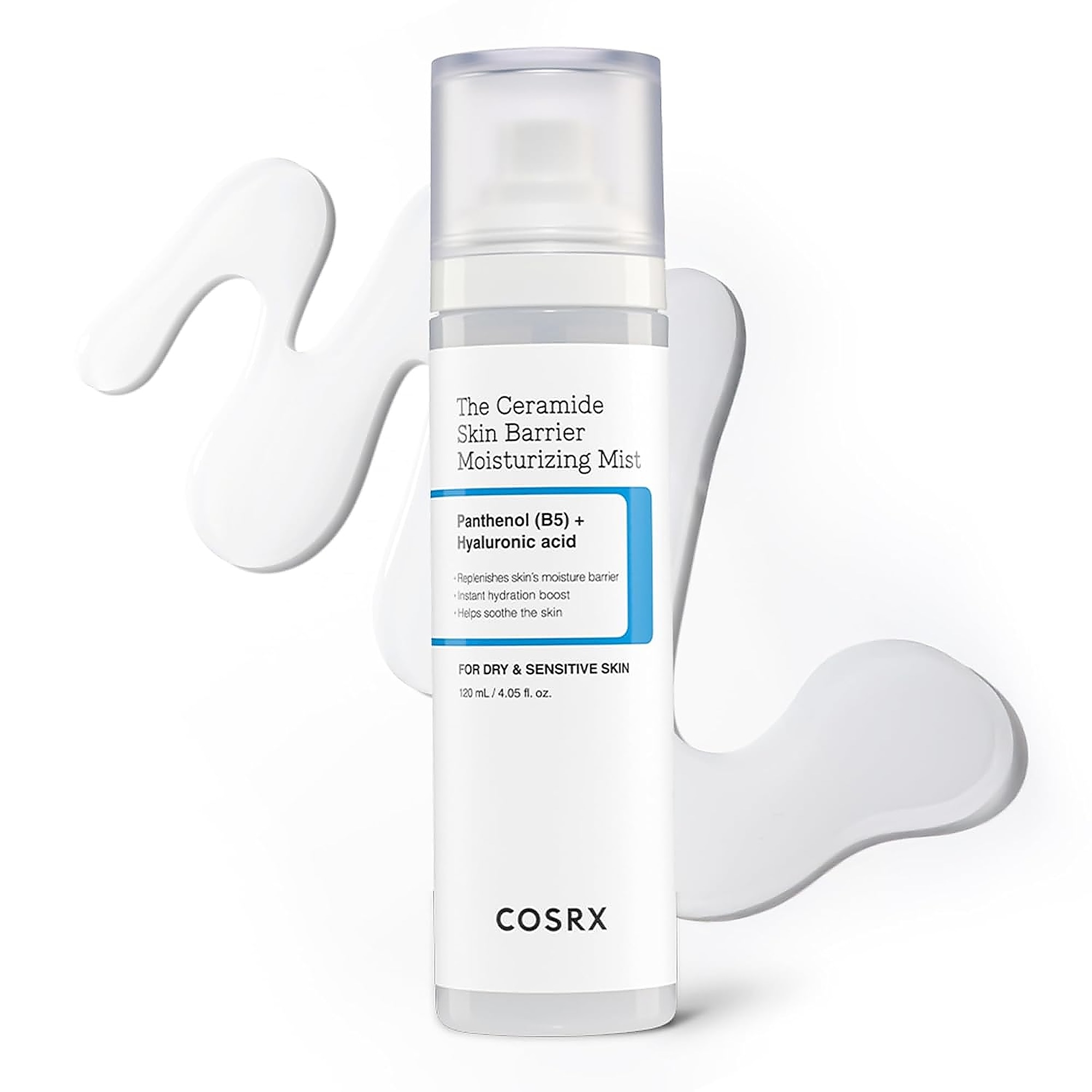 120 ML COSRX THE CERAMIDE SKIN BARRIER MOISTURIZIN MIST Hydratačný sprej s ceramidmi 1 of 2 Hydratačný sprej s ceramidmi