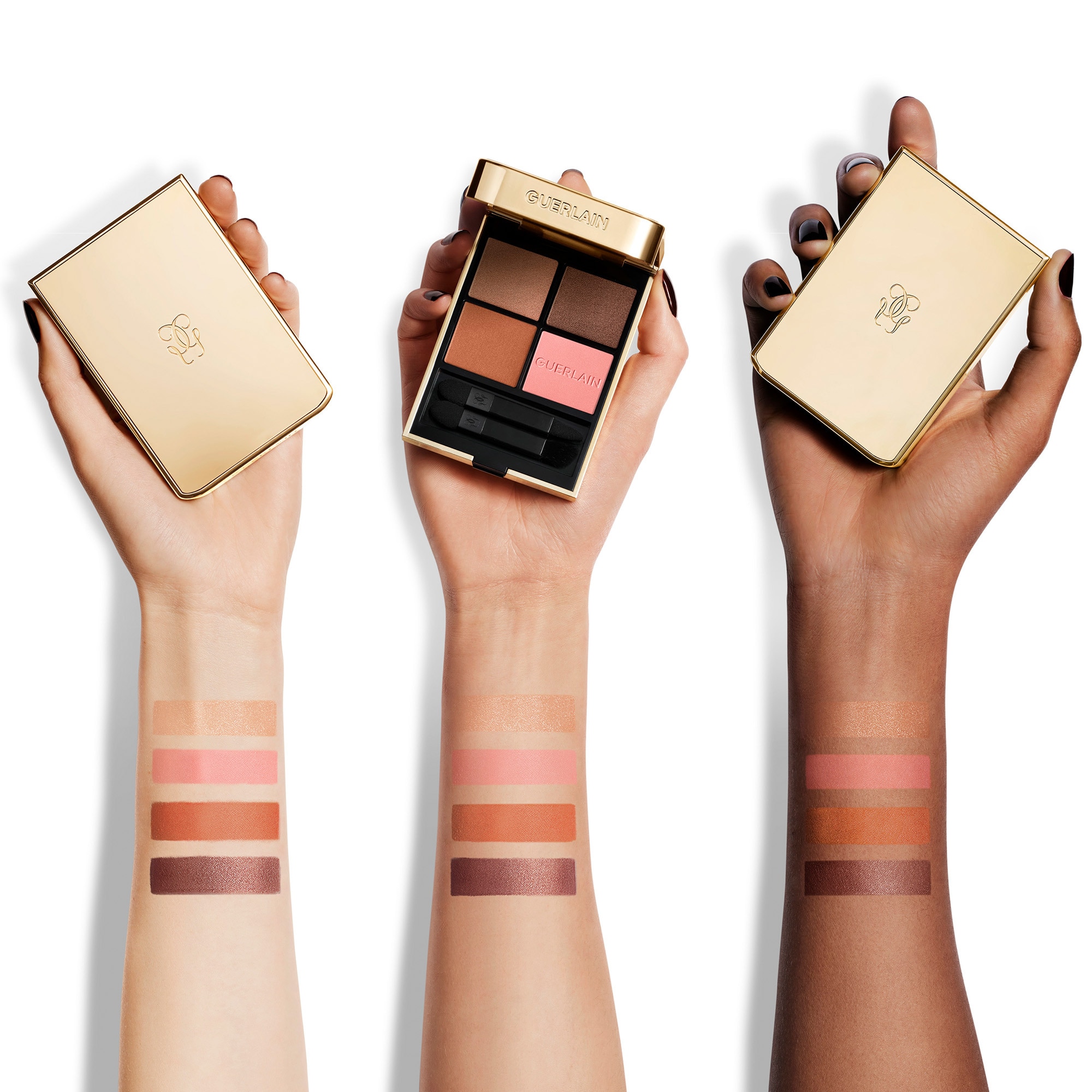 Paletka štyroch očných tieňov