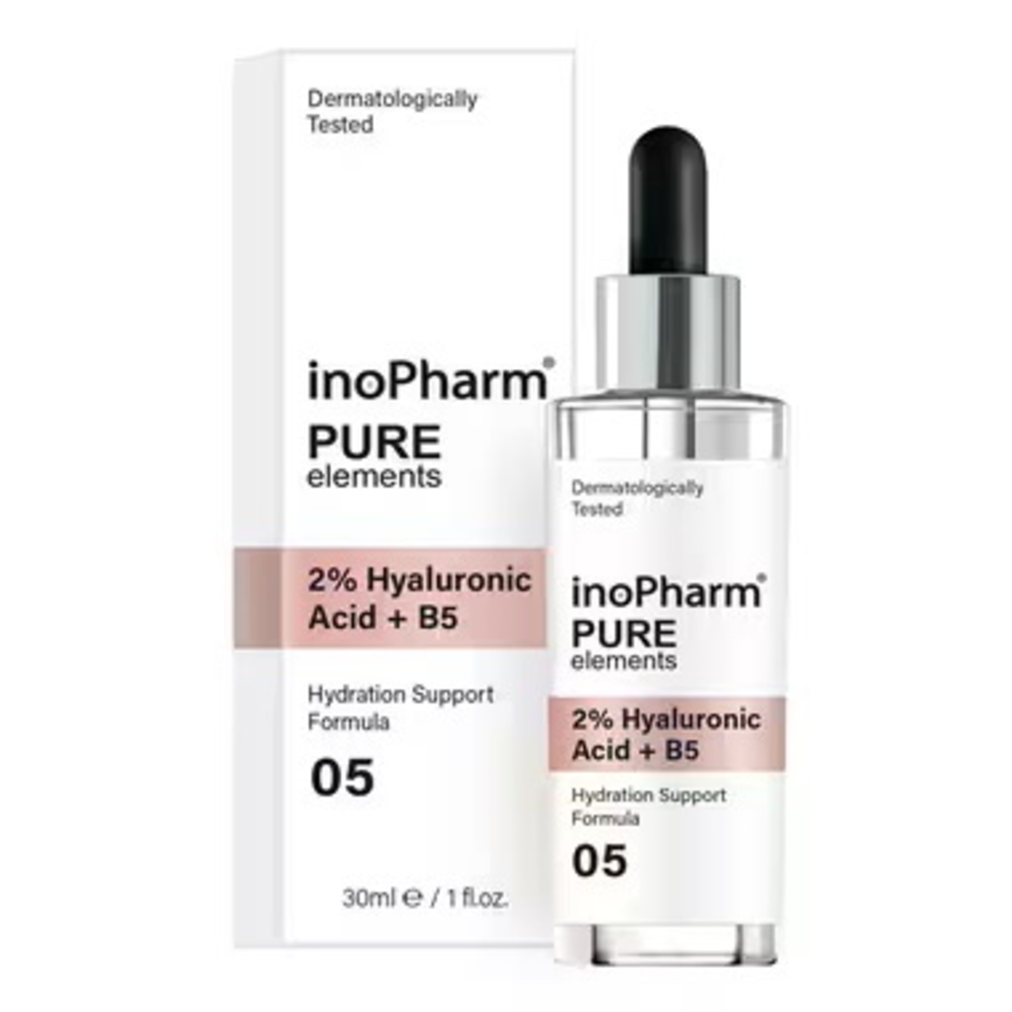 INOPHARM FACE SERUM WITH 2 HYALURONIC ACID VIT B5 Pleťové sérum 1 of 1