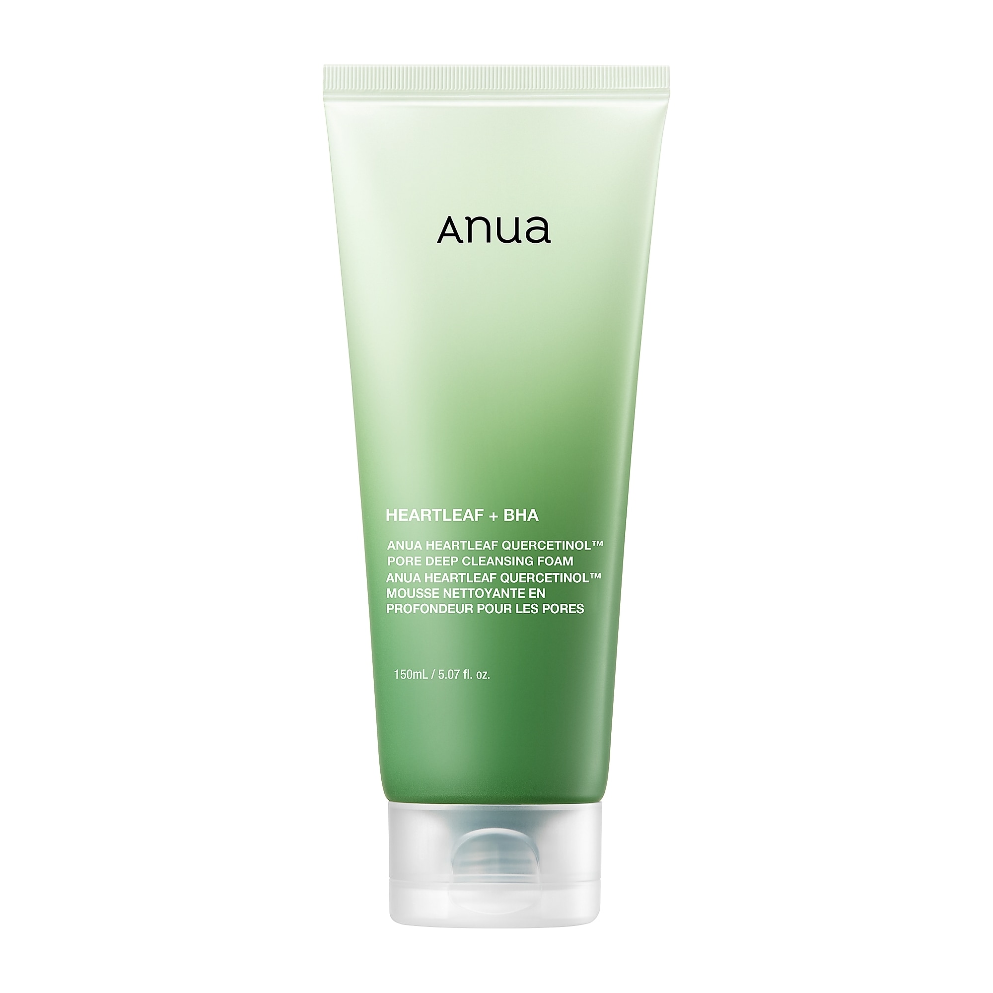 150 ML ANUA HEARTLEAF QUERCETINOL PORE DEEP CLEANSING FOAM Čistiaca pena na upchaté póry 1 of 3