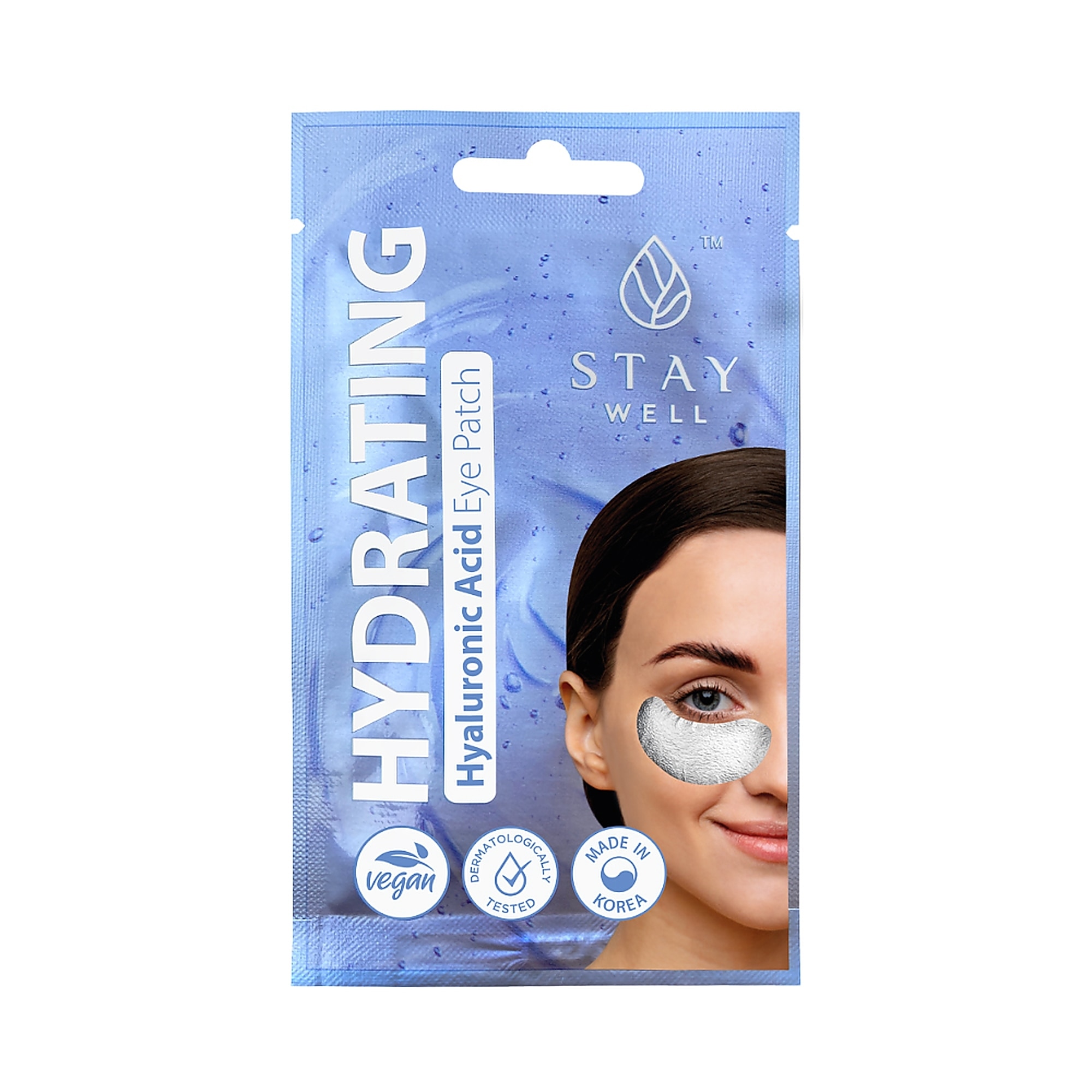 1 KS STAY WELL EYE PATCH HYDRATING HYALURONIC ACID Očná maska 1 of 1 Očná maska