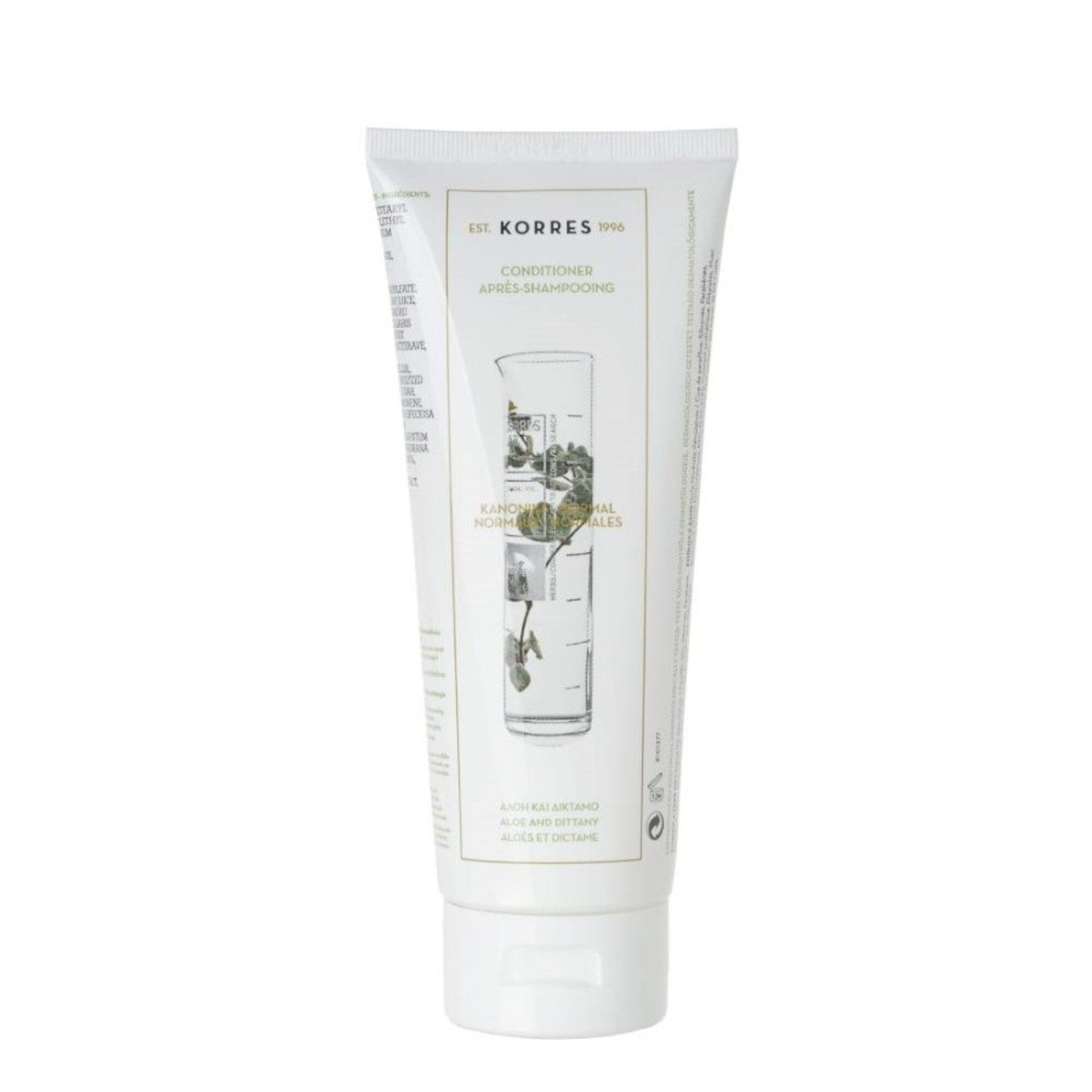 200 ML KORRES ALOE & DITTANY CONDITIONER Kondicionér na normálne vlasy 1 of 1