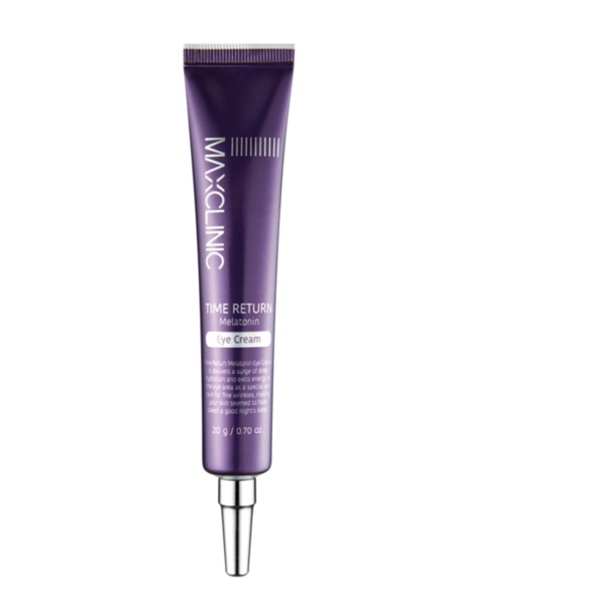 20 ML MAX CLINIC TIME RETURN MELATONIN EYE CREAM Očný krém s melatonínom 1 of 1