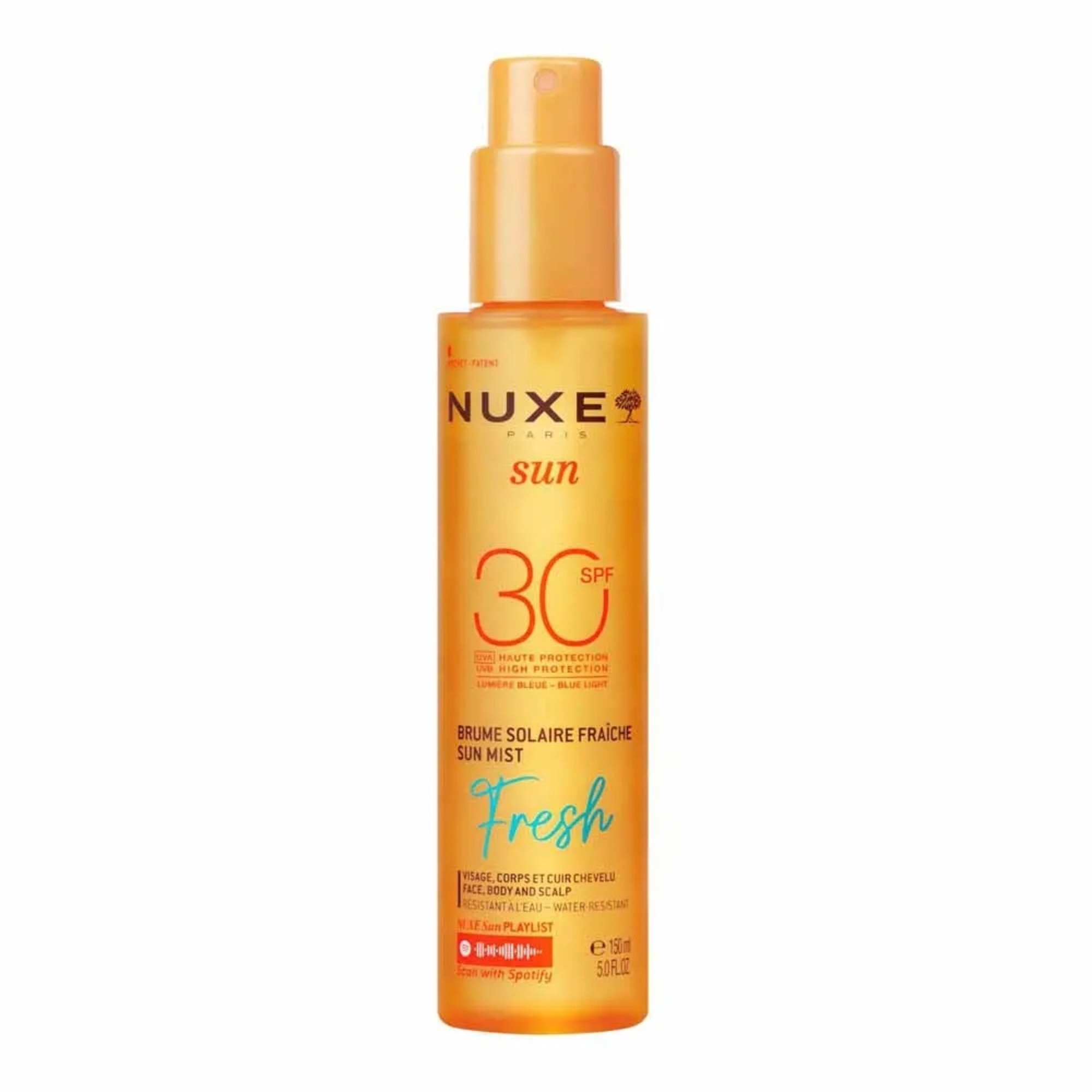 25 G Nuxe SUN Ochranný sprej na tvár, telo a vlasy s vysokou ochranou SPF 31 1 of 2