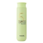 300 ML MASIL 5 PROBIOTICS APPLE VINEGAR SHAMPOO Čistiaci šampón s jablčným octom a probiotikami  1 of 1 Čistiaci šampón s jablčným octom a probiotikami