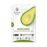 20 G STAY WELL VEAGN SHEET MASK AVOCADO Pleťová maska  