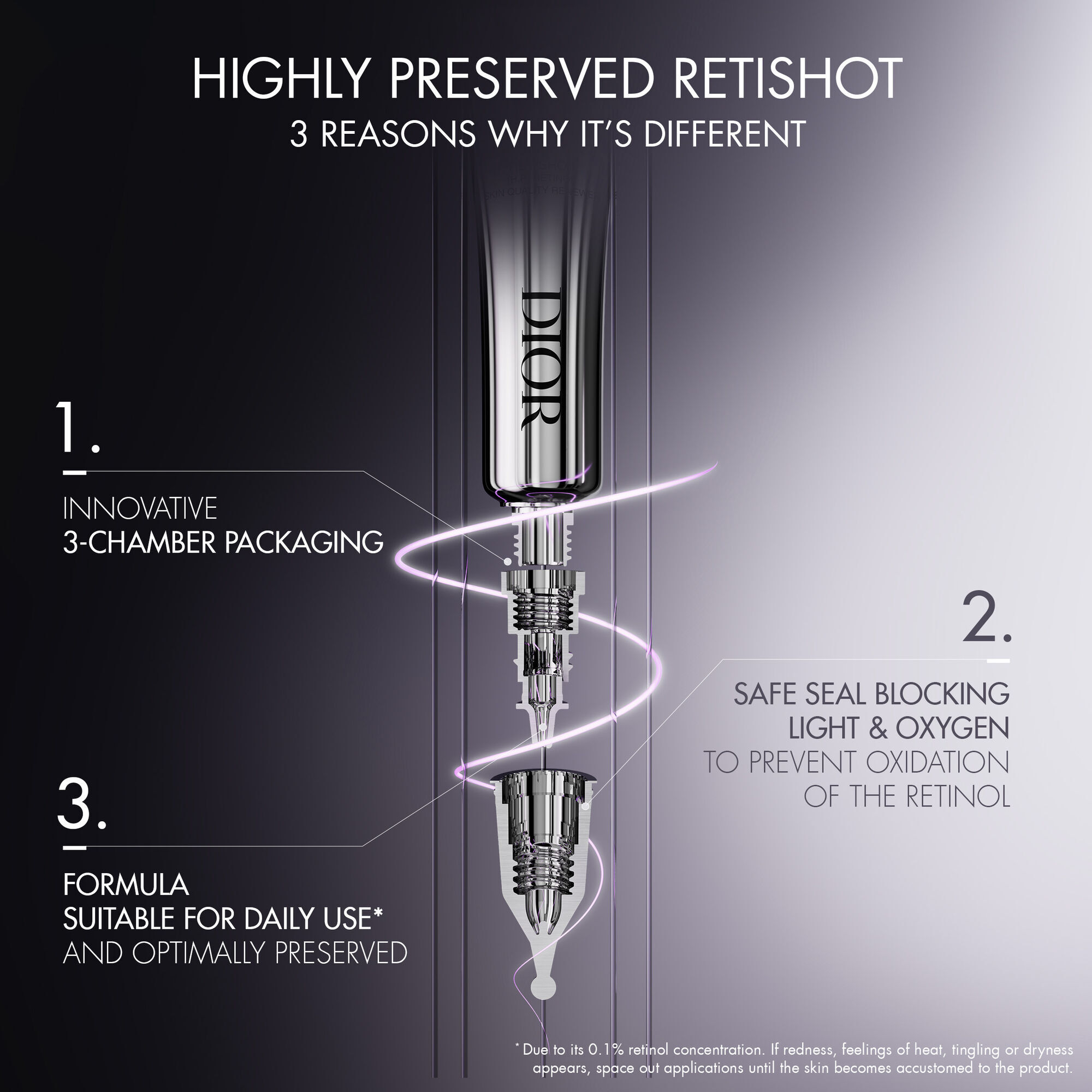Nočná koncentrovaná starostlivosť s retinolom
