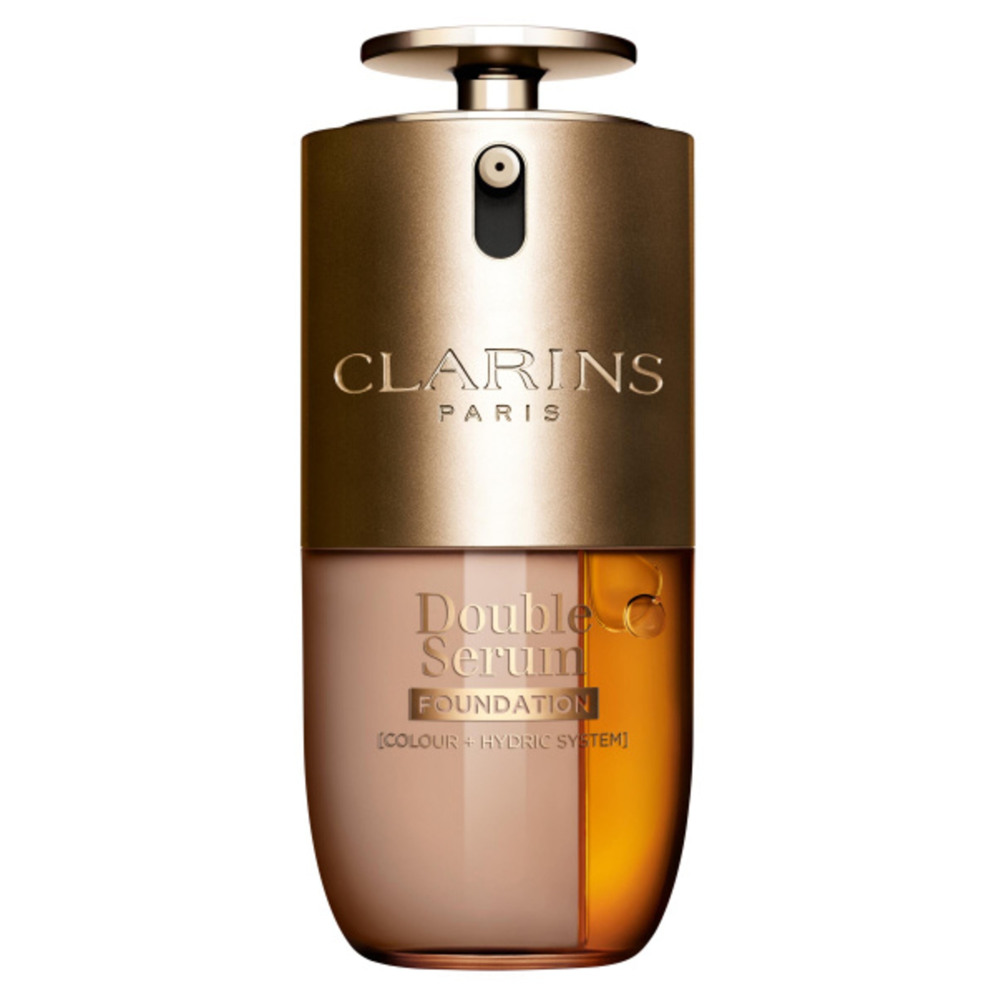  Clarins DOUBLE SERUM FOUNDATION Hybridné sérum a make-up  Hybridné sérum a make-up