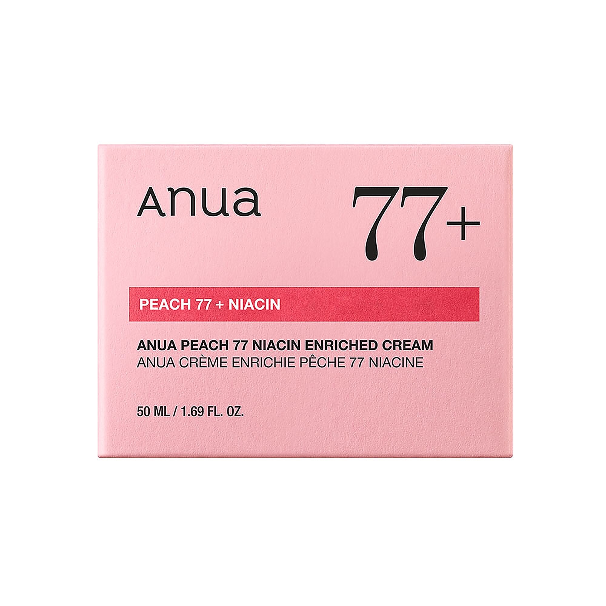 50 ML ANUA PEACH 77 NIACIN ENRICHED CREAM Hydratačný krém 2 of 2 Hydratačný krém