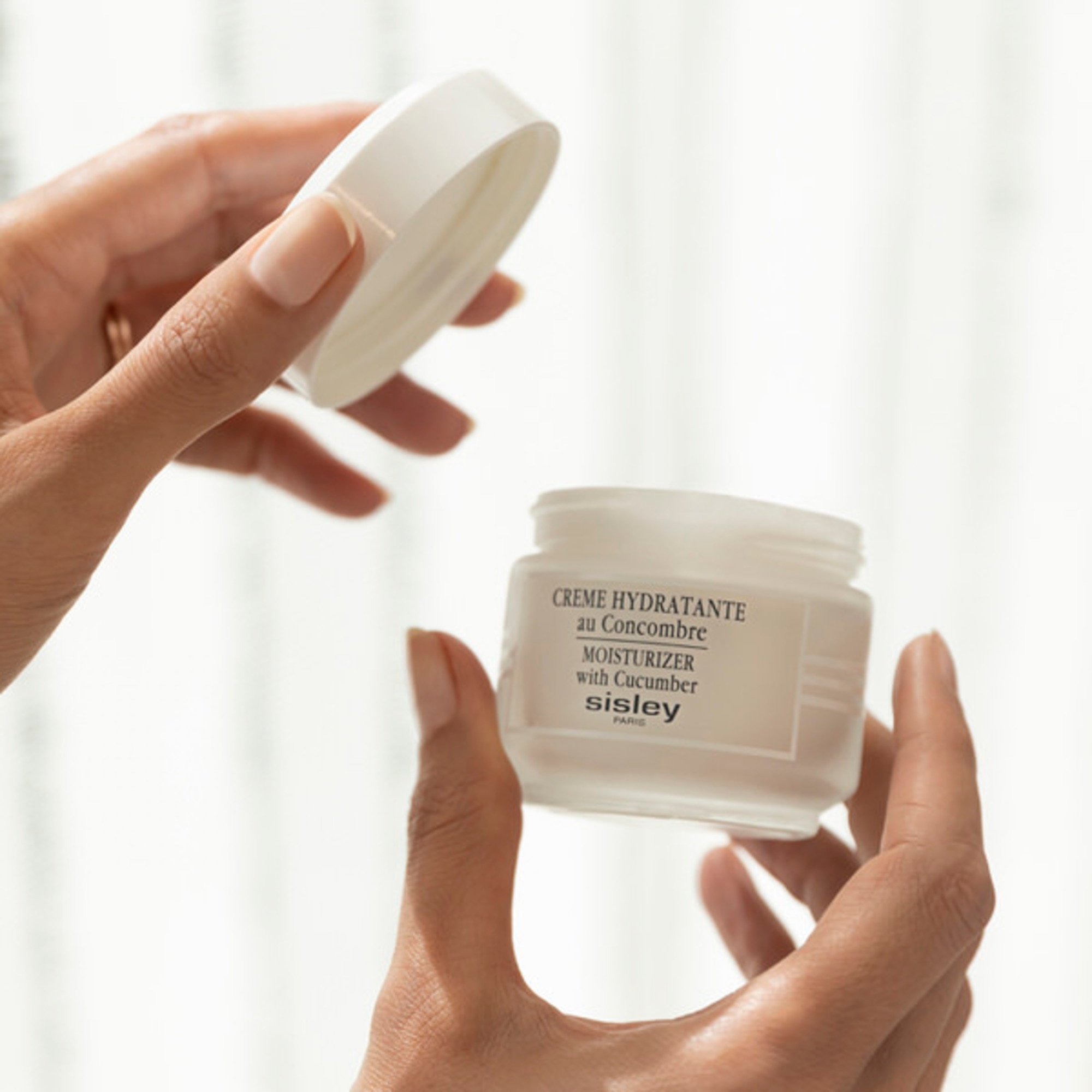 Hydratačný krém s výťažkami s uhorky