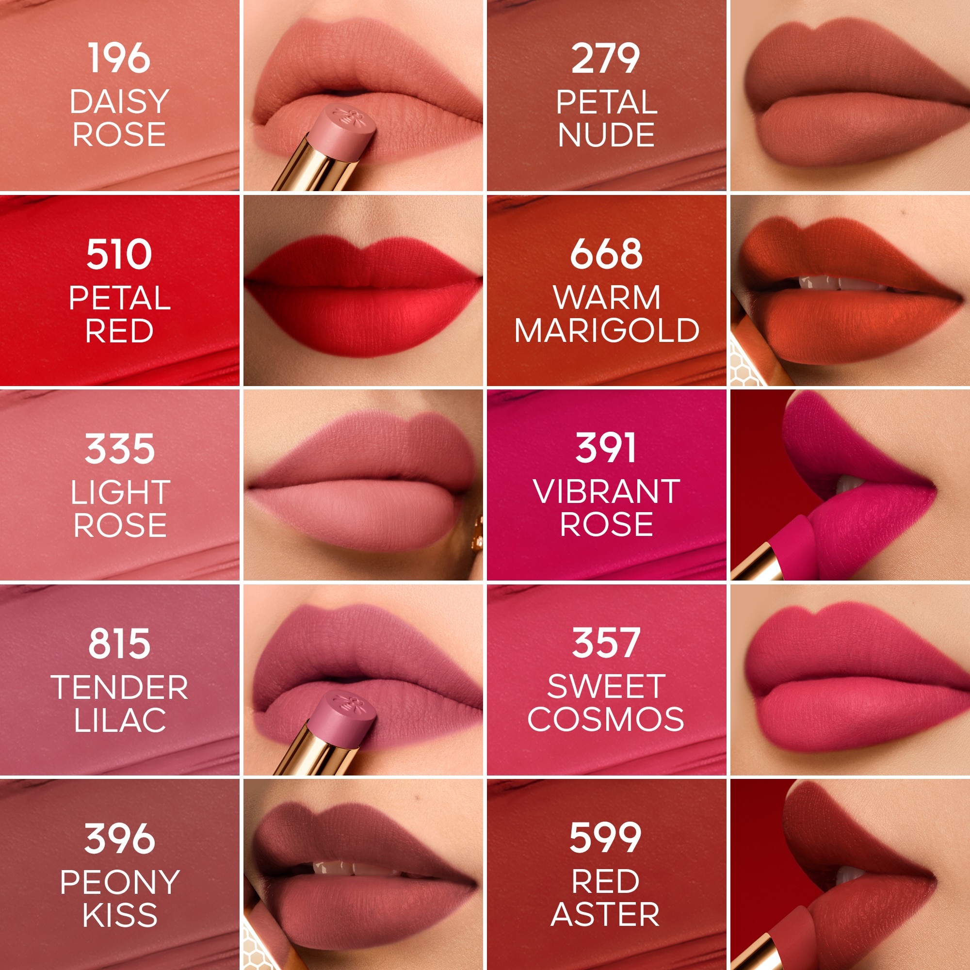  GUERLAIN KISSKISS Intenzívny rúž obohatený o med  1 of 8 
