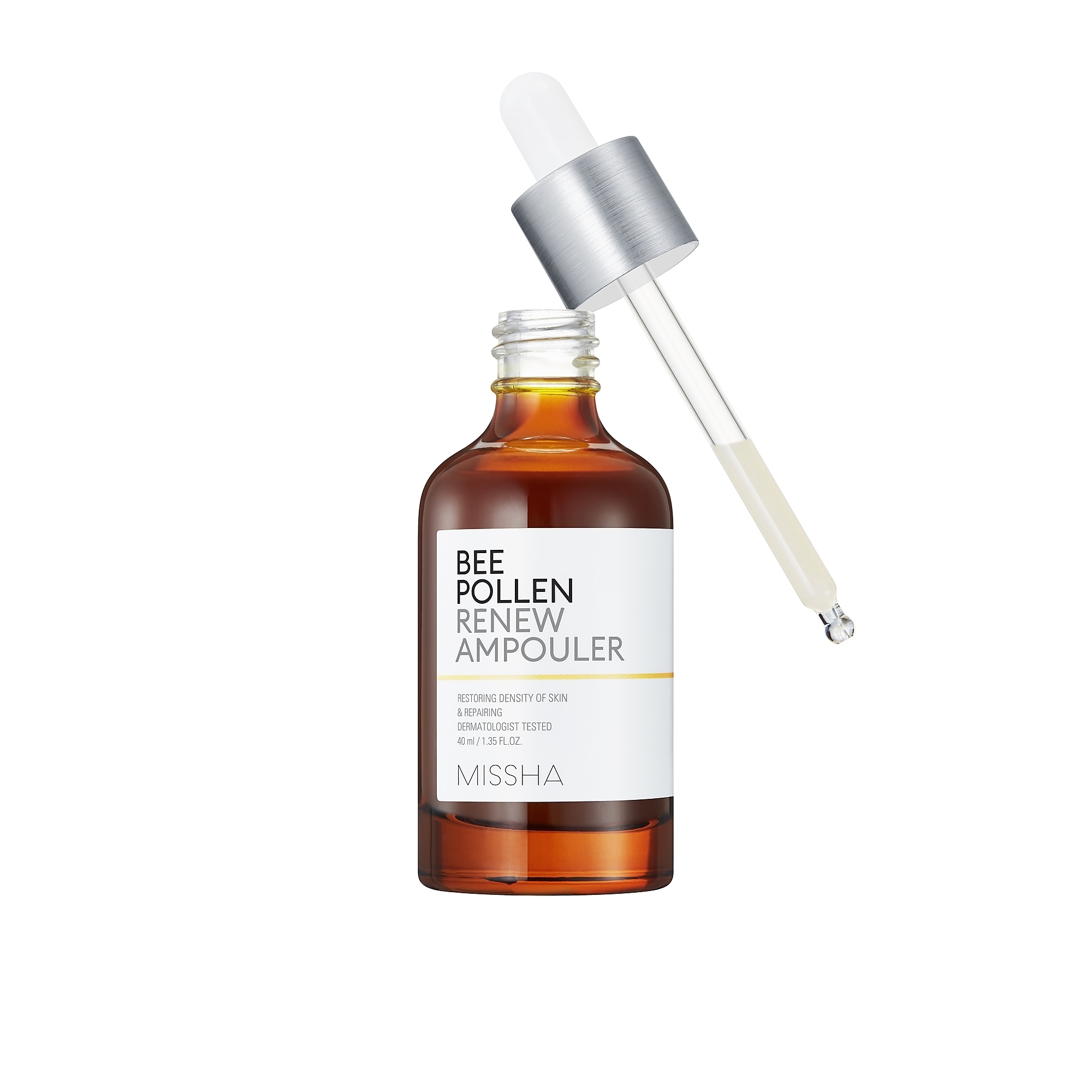 40 ML MISSHA BEE POLLEN RENEW AMPOULER Energetizující pleťové sérum 2 of 2 Energetizující pleťové sérum