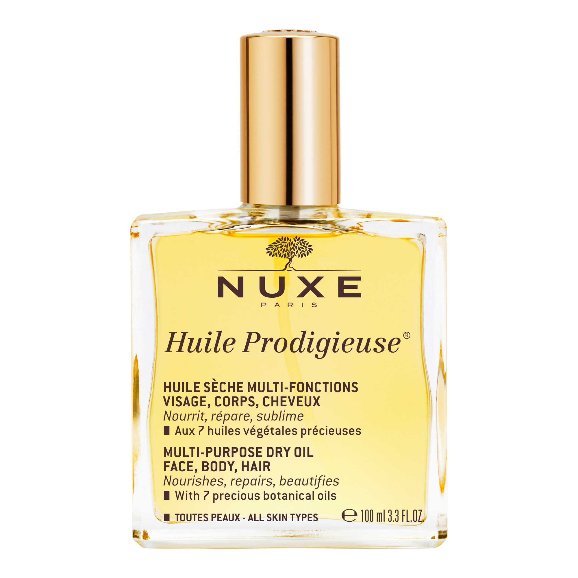 100 ML Nuxe HUILE PRODIGIEUSE Multifunkčný suchý olej 1 of 1 Multifunkčný suchý olej