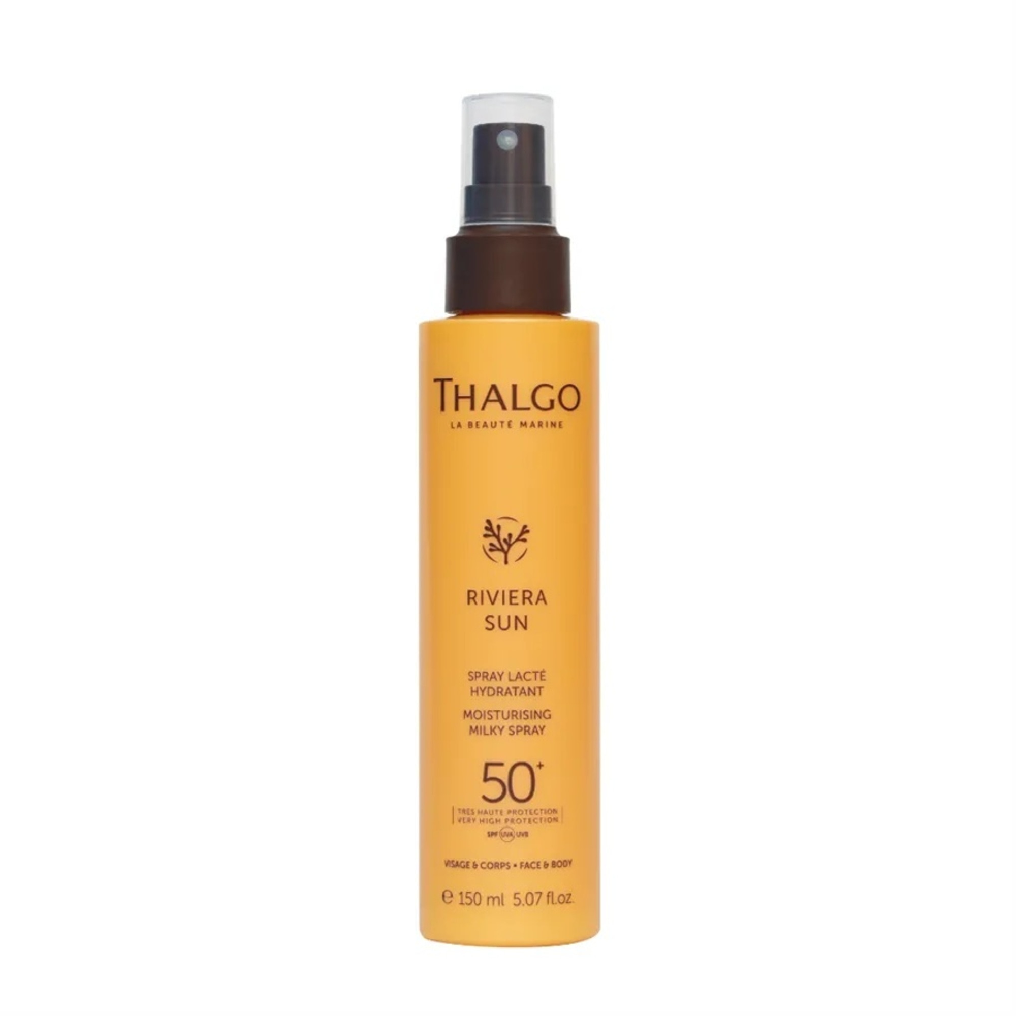 150 ML THALGO RIVIERA SUN Opaľovací hydratačný krém v spreji SPF50+ Opaľovací hydratačný krém v spreji SPF50+