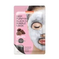 20 G PUREDERM DEEP PURIFYING BLACK O2 BUBBLE MASK VOLCANIC Pleťová maska