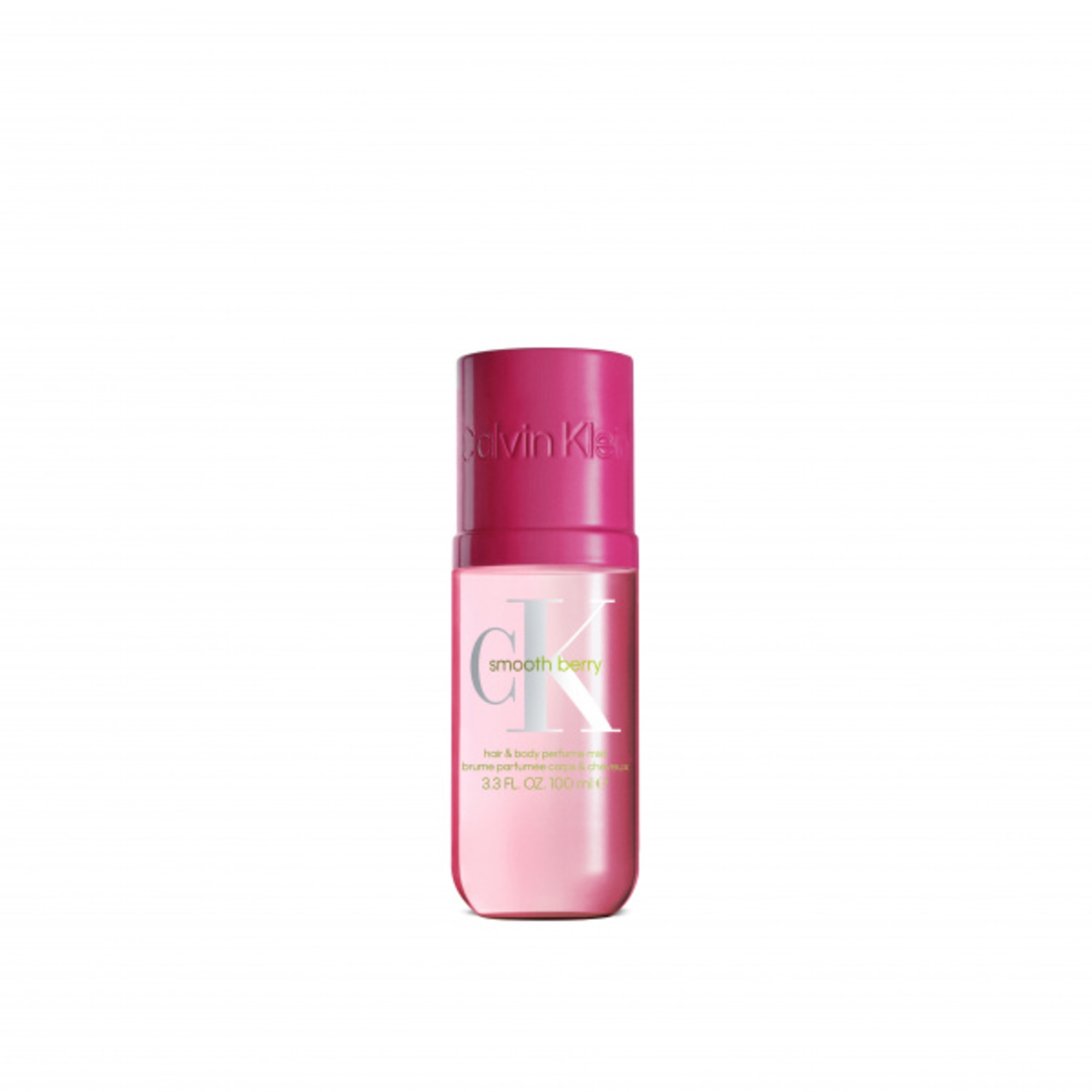 100 ML CALVIN KLEIN SMOOTH BERRY UNISEX HAIR & BODY PERFUME MIST Parfumovaná hmla na telo a vlasy 1 of 4