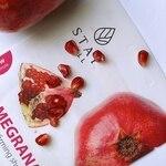 20 G STAY WELL VEGAN SHEET MASK POMEGRANATE Pleťová maska 2 of 2 Pleťová maska