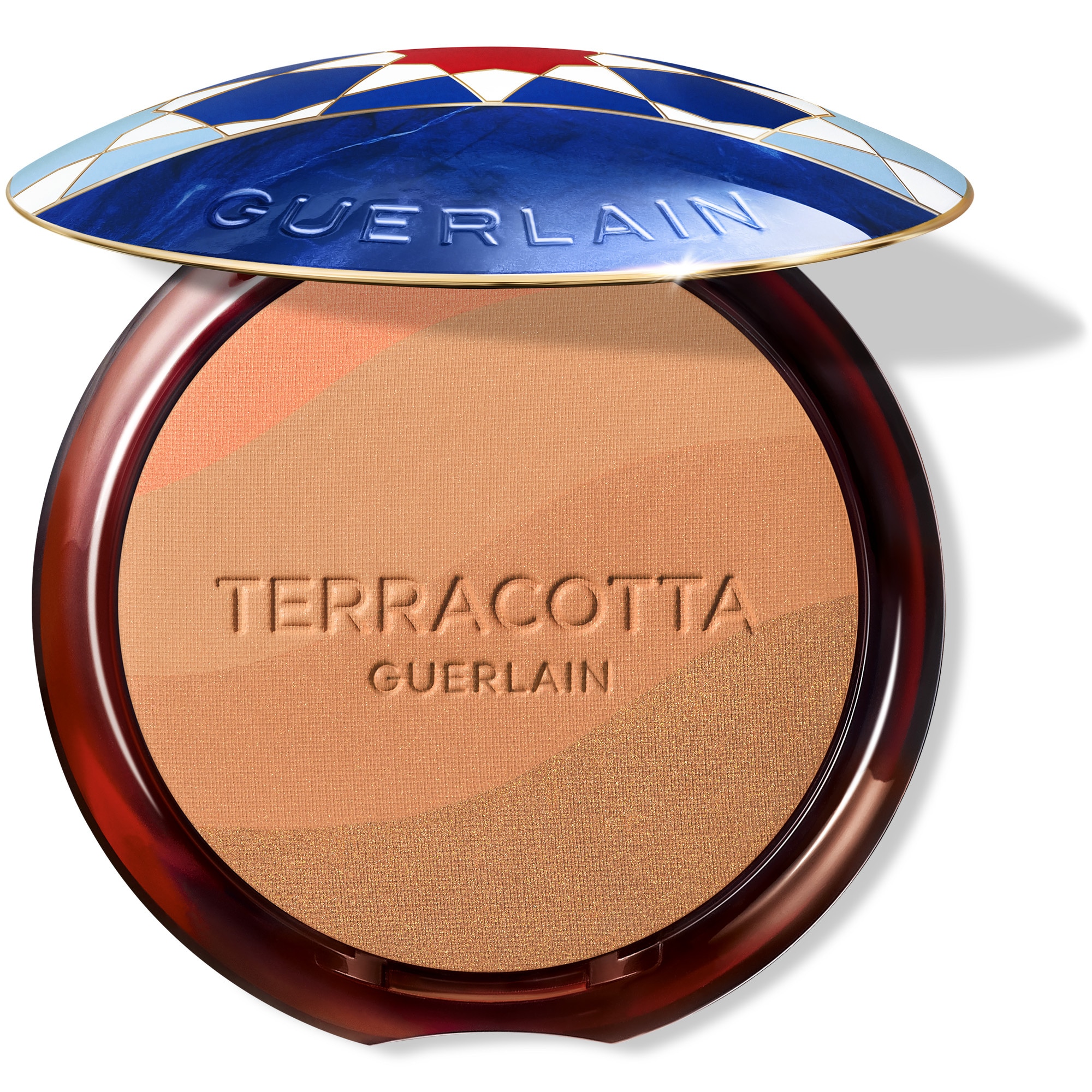 GUERLAIN TERRACOTTA Púder pre prirodzený slnkom rozžiarený vzhľad Limitovaná edícia 1 of 8 Púder pre prirodzený slnkom rozžiarený vzhľad Limitovaná edícia