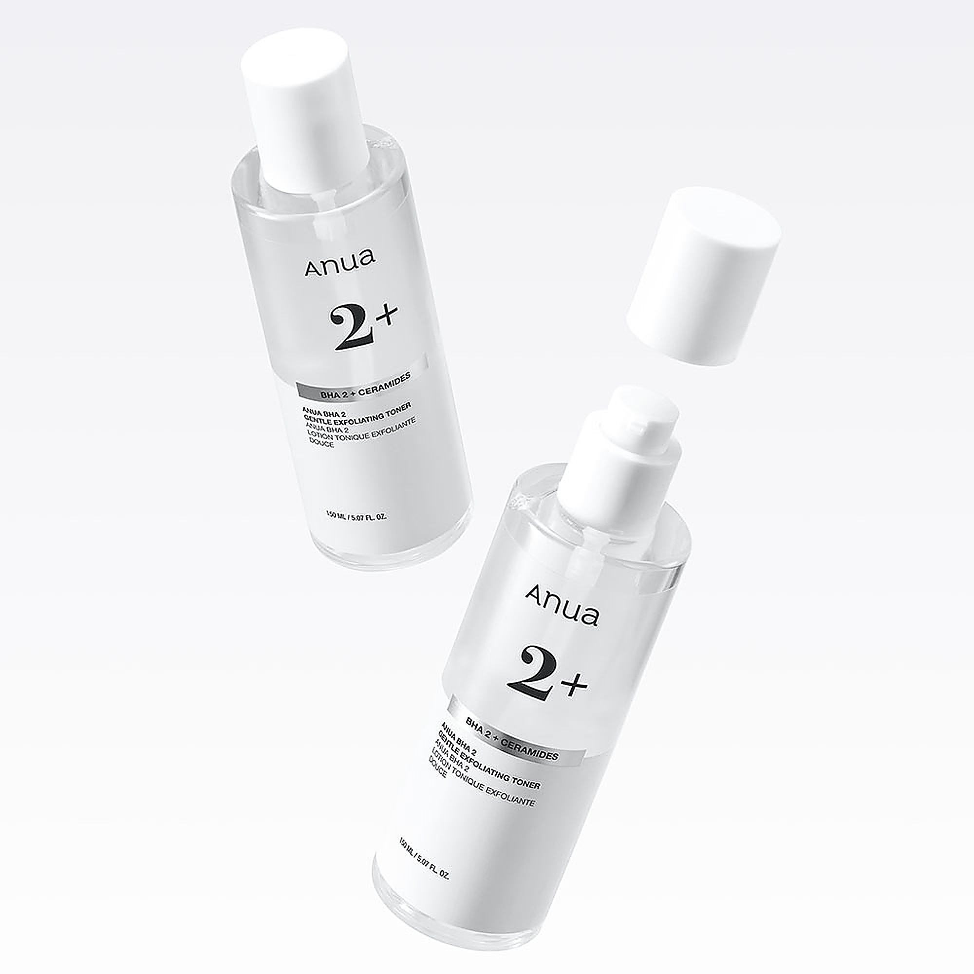 150 ML ANUA BHA 2 GENTLE EXFOLIATING TONER Exfoliačné tonikum  2 of 3 Exfoliačné tonikum