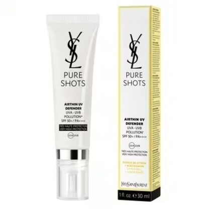 30 ML YVES SAINT LAURENT PURE SHOTS AIRTHIN UV DEFENDER PURE SHOTS AIRTHIN UV DEFENDER 1 of 2
