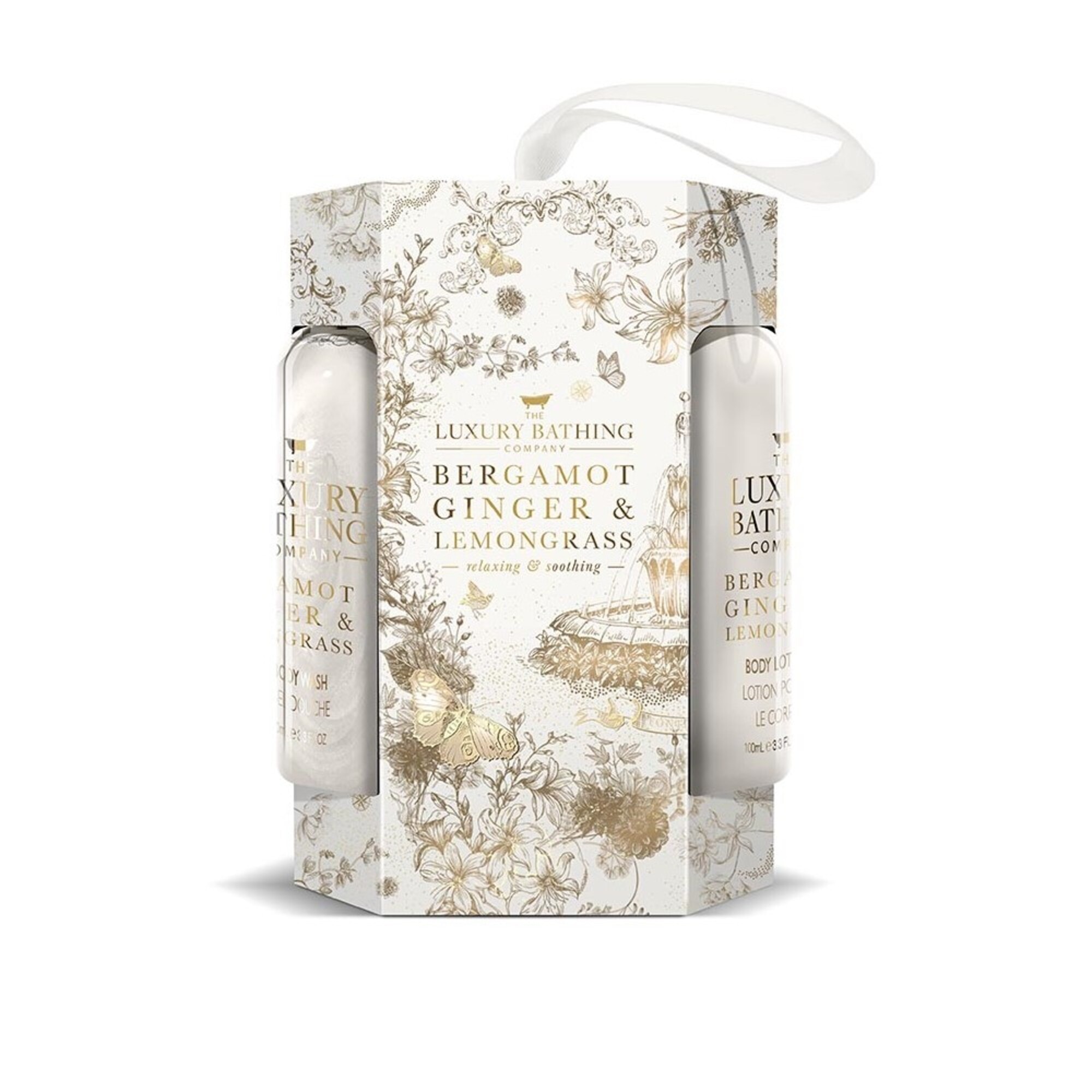 GRACE COLE LUXURY BERGAMOT, GINGER & LEMONGRASS GLAMOROUS GLOW SET Darčeková sada 1 of 1