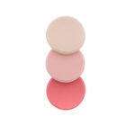  MARIONNAUD ACCESSORIES MY FLAT ROUND SPONGE Sada okrúhlych plochých hubiek na make-up  1 of 2 Sada okrúhlych plochých hubiek na make-up