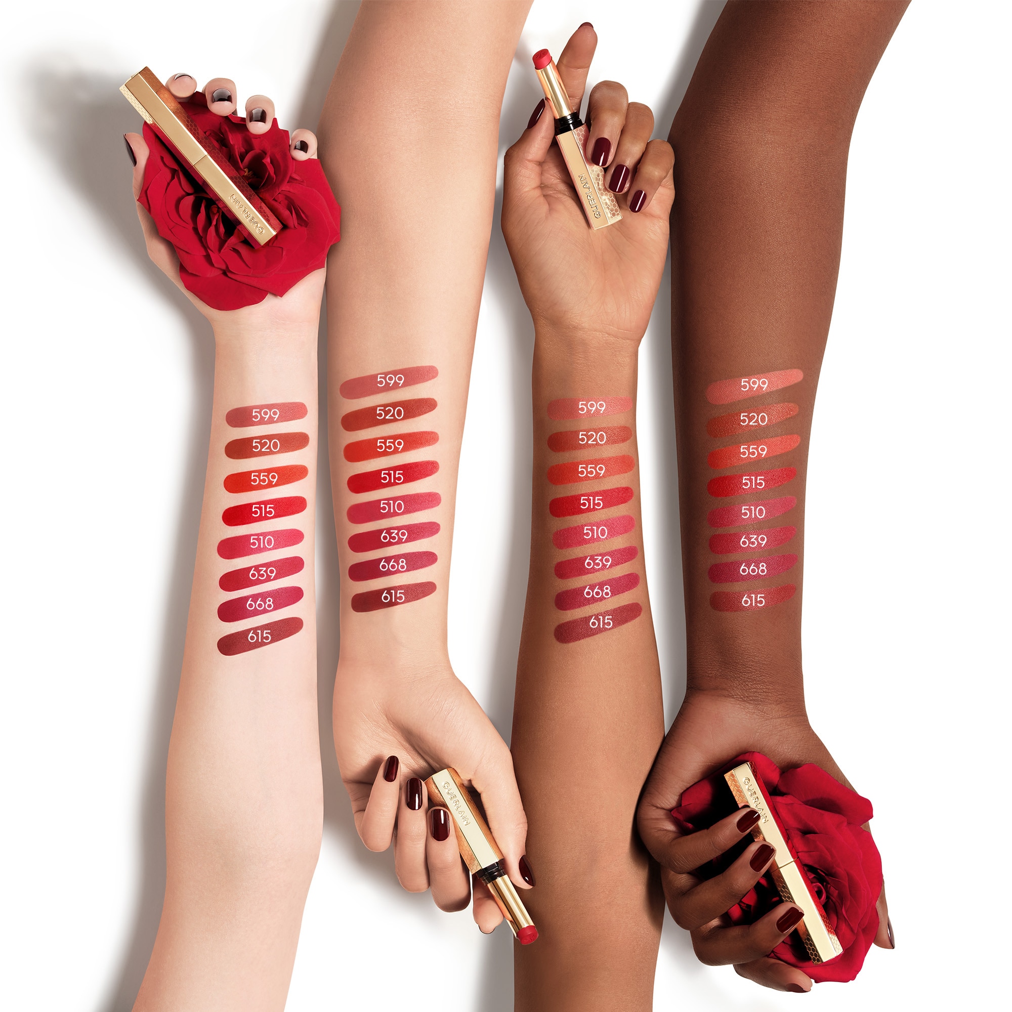  GUERLAIN KISSKISS Intenzívny rúž obohatený o med  1 of 8 