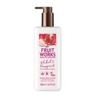 500 ML GRACE COLE RHUBARB & POMEGRANATE HAND & BODY LOTION Krém na ruky a telo  1 of 2 