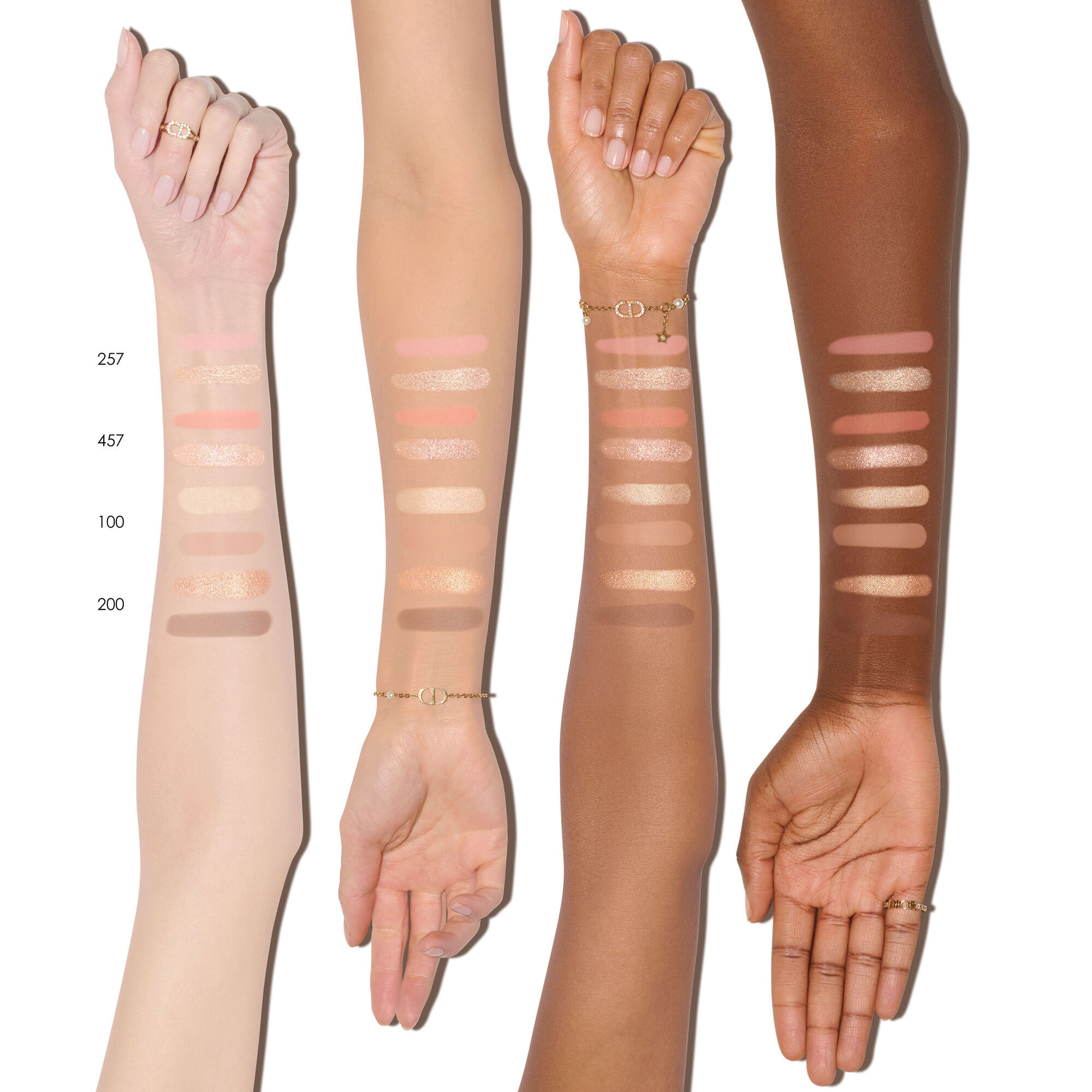 Multifunkčná paletka lícenky a rozjasňovača