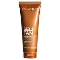 125 ML Clarins SELF TANNING MILKY LOTION Samopaľovací krém na tvár a telo  