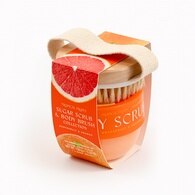 150 G SOMERSET BODY SCRUB BRUSH SET Sada telového peelingu a masážnej kefy  1 of 2 