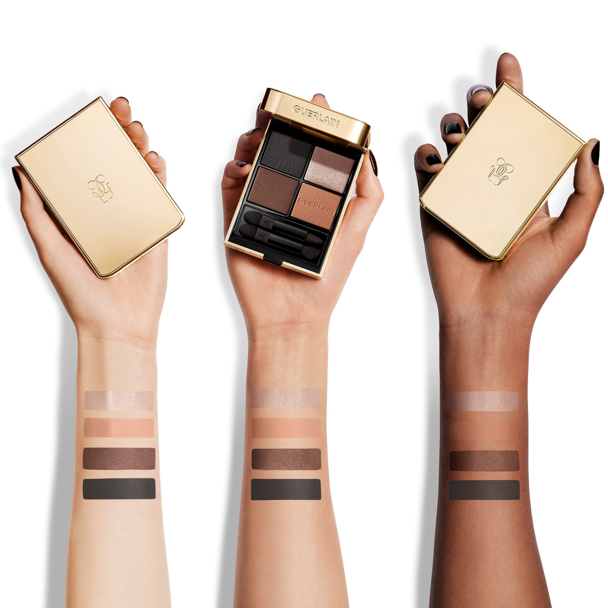 Paletka štyroch očných tieňov